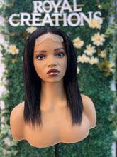 Load image into Gallery viewer, Kinky straight Closure wig