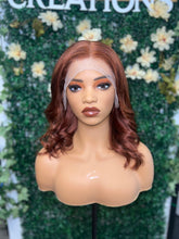 Load image into Gallery viewer, Red ginger lace front wig
